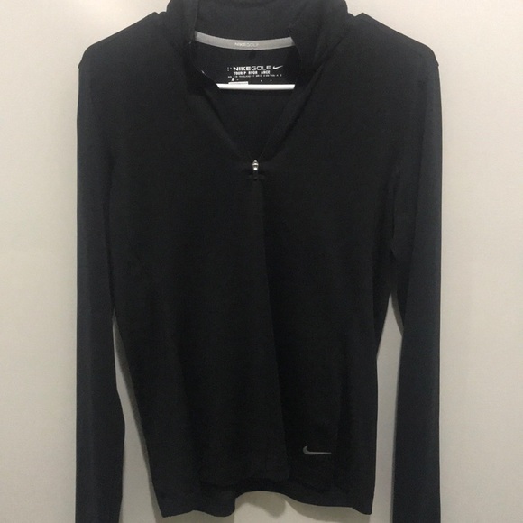 Nike Tops - Black Nike golf dry fit long sleeve